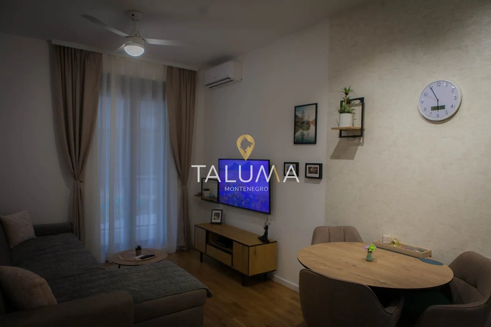 Rent, one bedroom apartment, 42m², Tološi, Podgorica