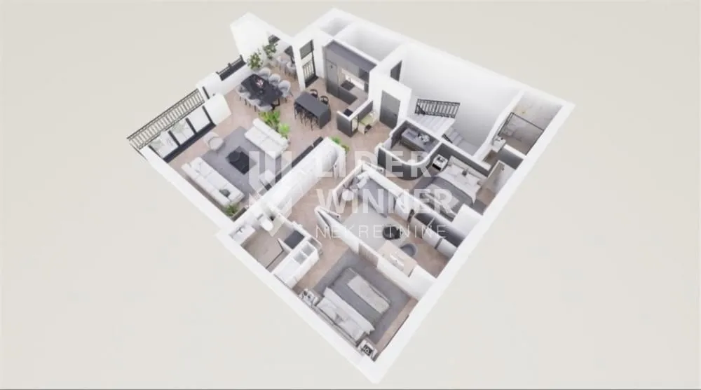 Sale, four bedroom apartment, 106m², Lekino Brdo, Voždovac Sve Podlokacije