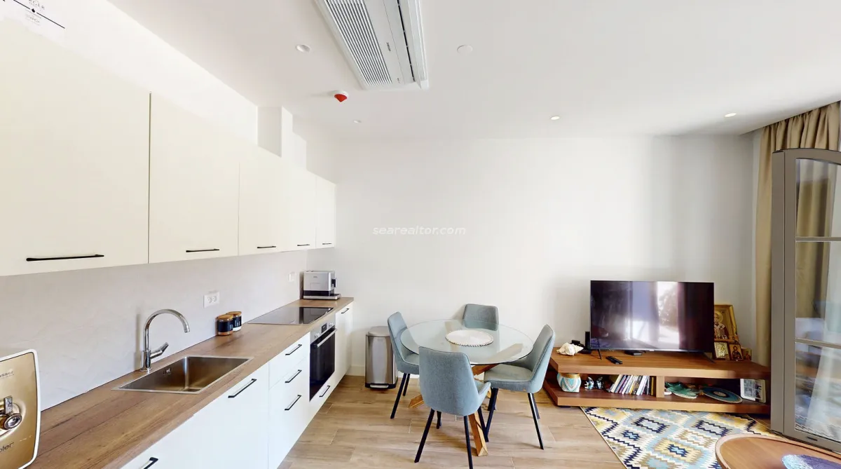 Prodaja, jednosoban stan, 48m², Luštica Bay, Tivat