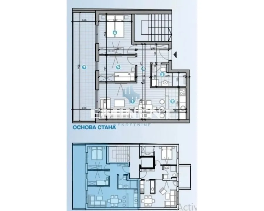 Sale, apartment, 69m², Zemun Gornji Grad, Zemun Sve Podlokacije