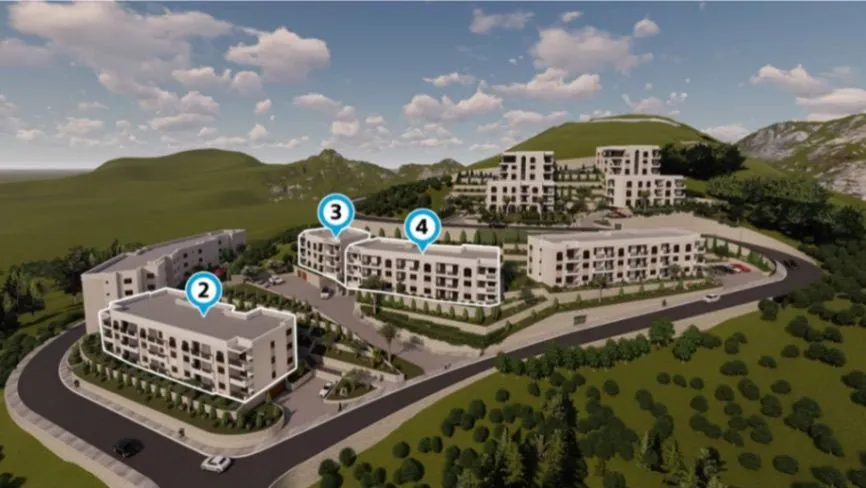 Sale, one bedroom apartment, 49m², Dubovica, Budva