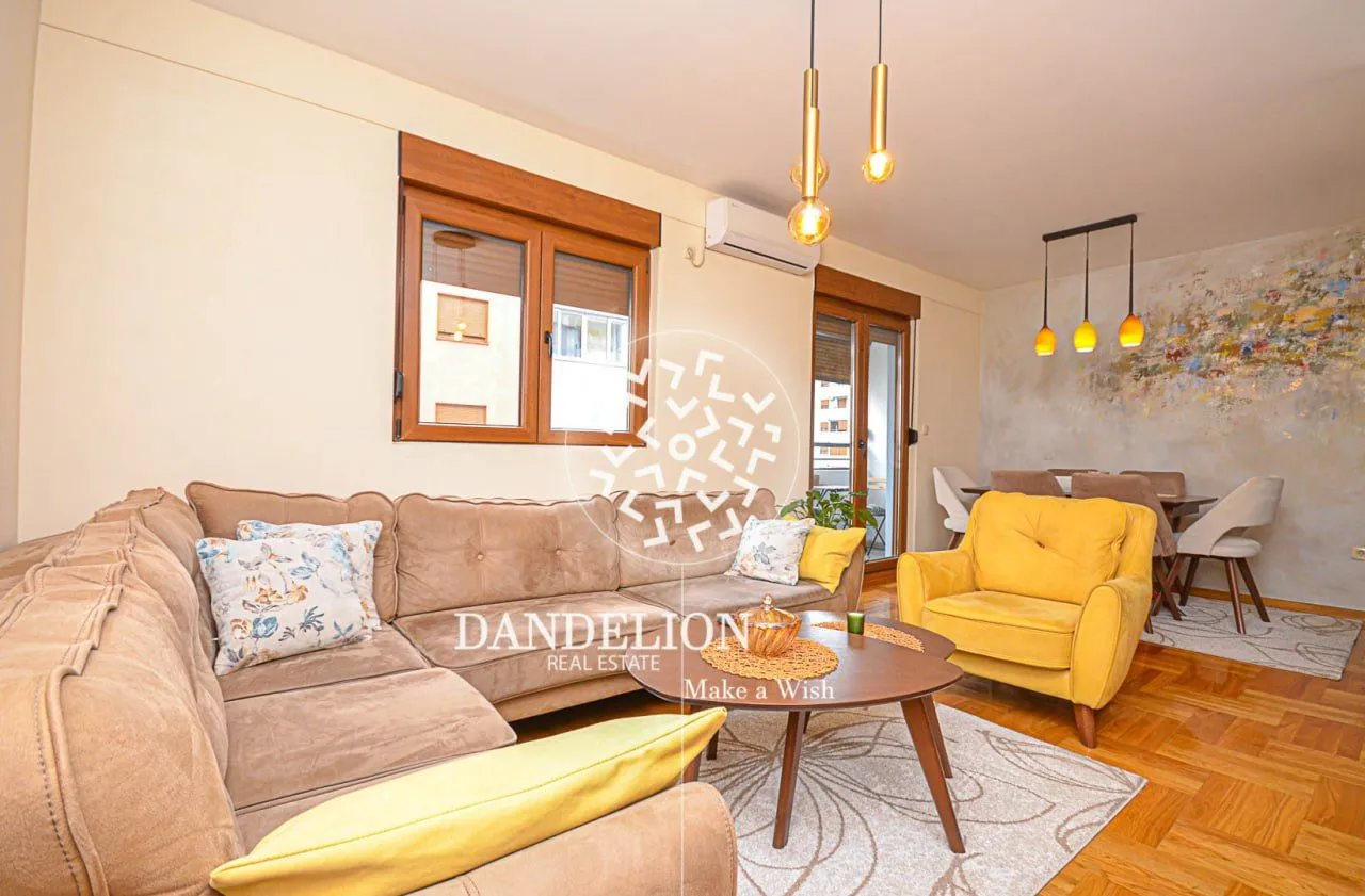 Rent, one bedroom apartment, 59m², Central Point, Podgorica
