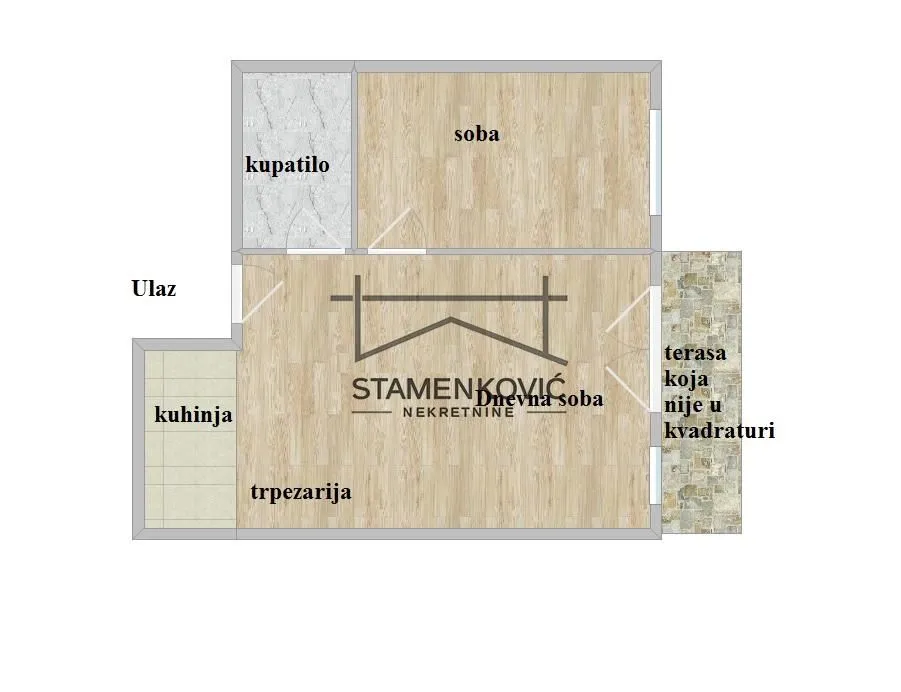 Sale, one bedroom apartment, 31m², Klisa, Novi Sad Sve Podlokacije