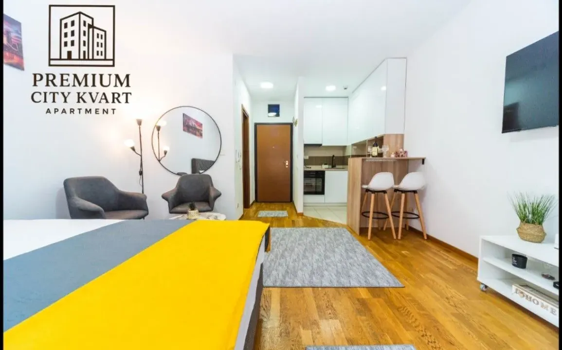 Daily-rent, studio apartment, 33m², City Kvart, Podgorica