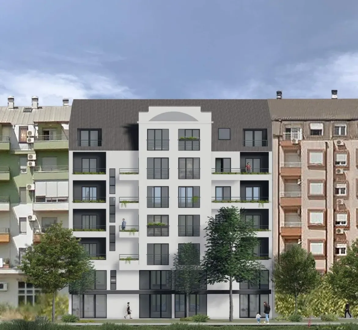 Prodaja, jednosoban stan, 53m², Krivi Most, Podgorica
