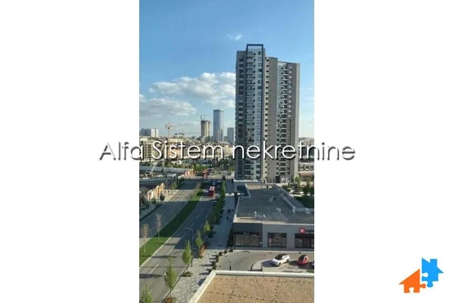 Rent, two bedroom apartment, 63m², Savski Venac, Beograd