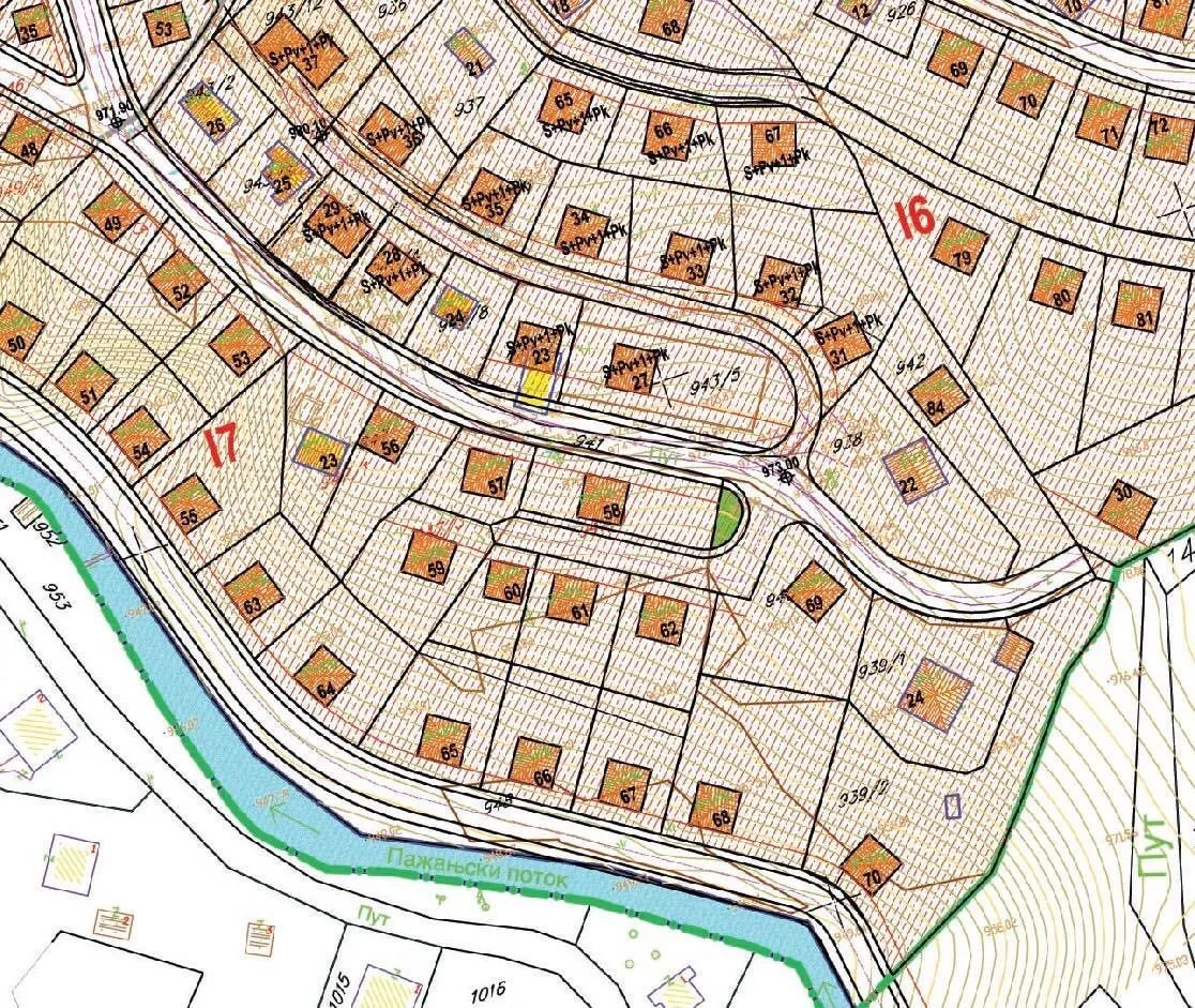Prodaja, plac, 740m², Dulovine, Kolašin