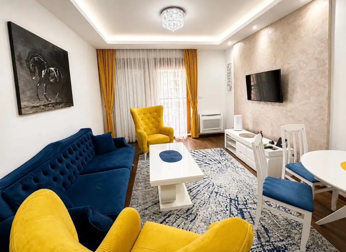 Rent, two bedroom apartment, 77m², Master Kvart, Podgorica