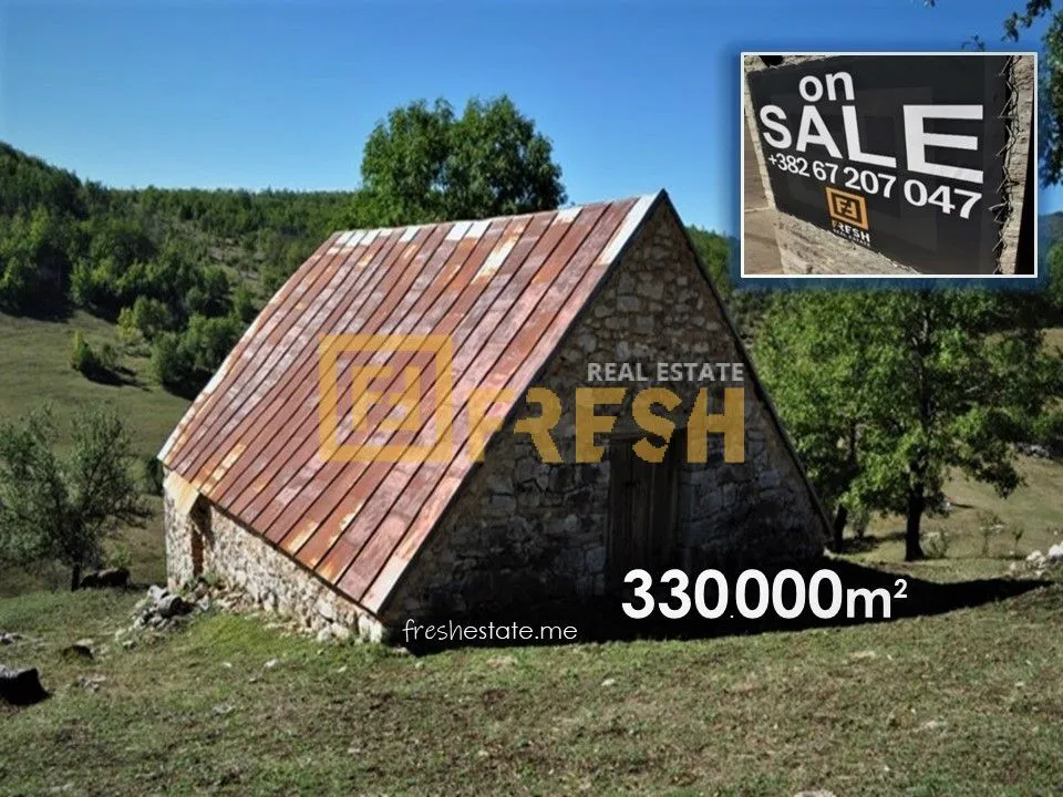 Prodaja, plac, 330000m², Plužine, Crna Gora