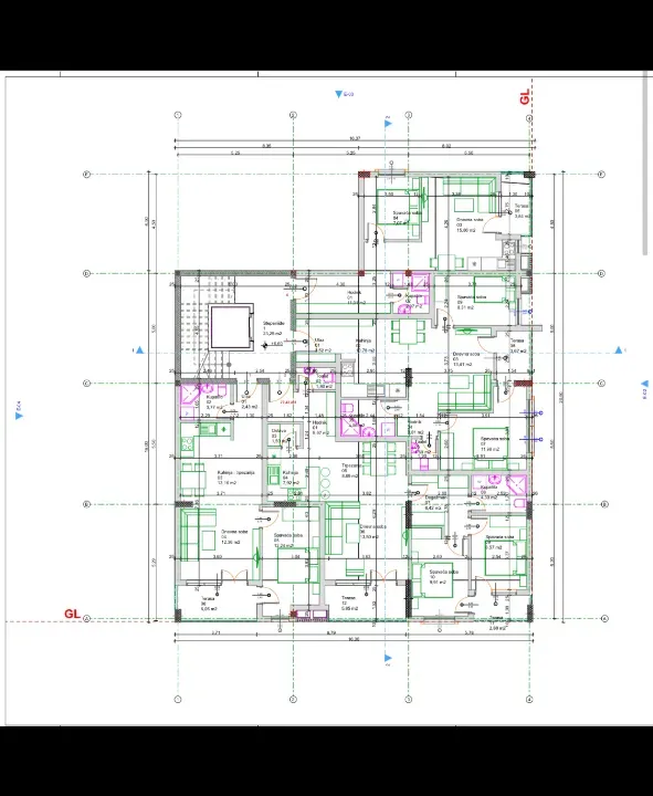 Sale, two bedroom apartment, 60m², Makedonsko naselje, Bar