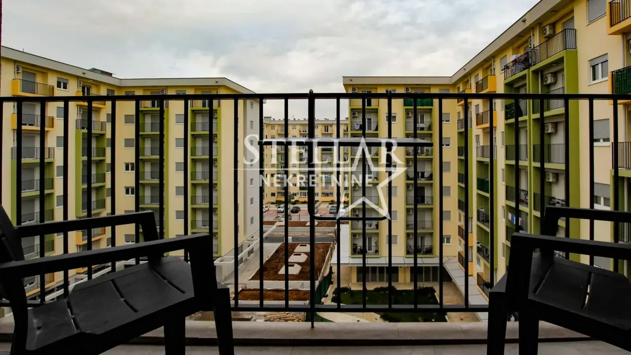 Rent, one bedroom apartment, 42m², Tuški Put, Podgorica