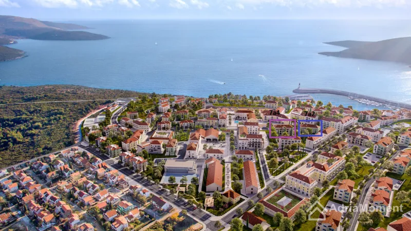 Sale, one bedroom apartment, 69m², Luštica Bay, Tivat