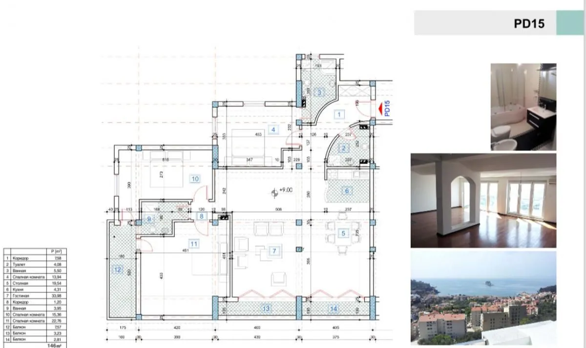 Prodaja, poslovni prostor, 146m², Petrovac, Budva