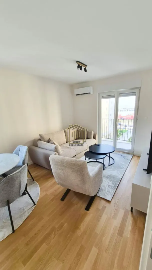 Rent, one bedroom apartment, 40m², Pobrežje, Podgorica