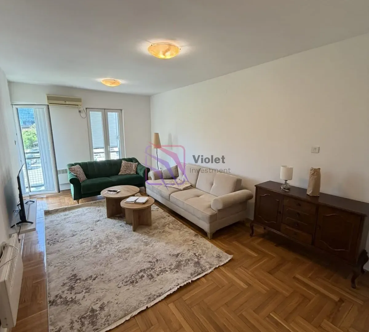 Rent, two bedroom apartment, 60m², Central Point, Podgorica
