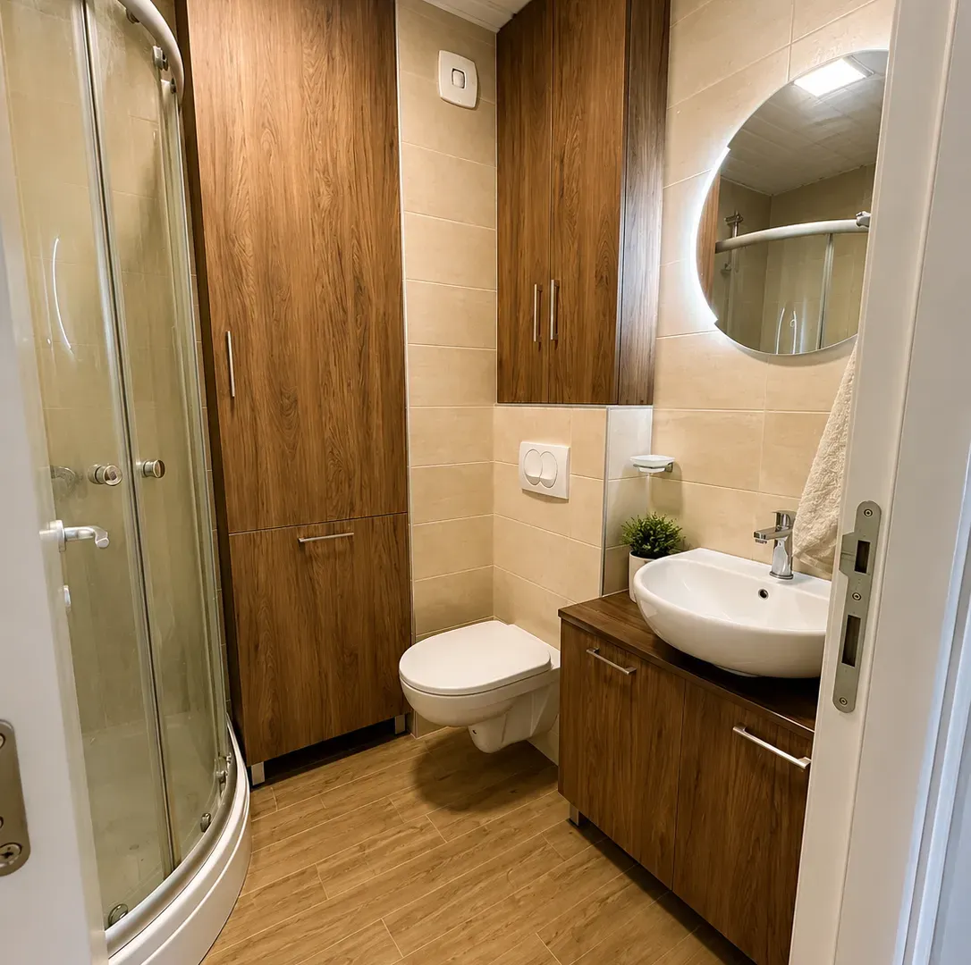 Rent, one bedroom apartment, 44m², City Kej, Podgorica