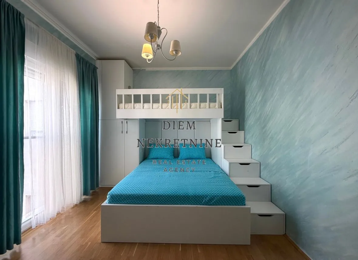 Rent, one bedroom apartment, 44m², Blok 6, Podgorica