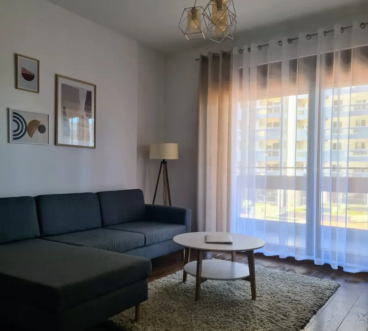Izdavanje, jednosoban stan, 50m², Master Kvart, Podgorica