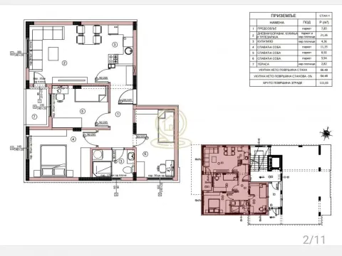 Prodaja, trosoban stan, 67m², Pantelej, Niš - image 1