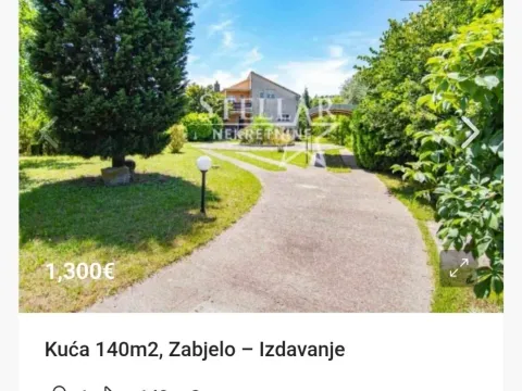 Izdavanje, kuća, 140m², Zabjelo, Podgorica - image 1