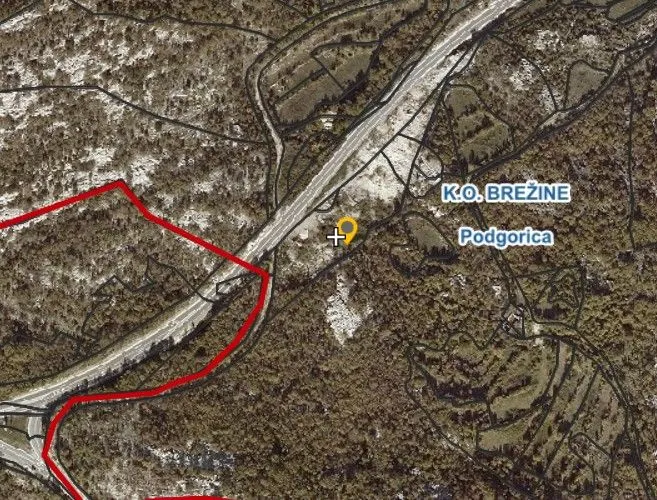 Prodaja, plac, 4295m², Brežine, Podgorica