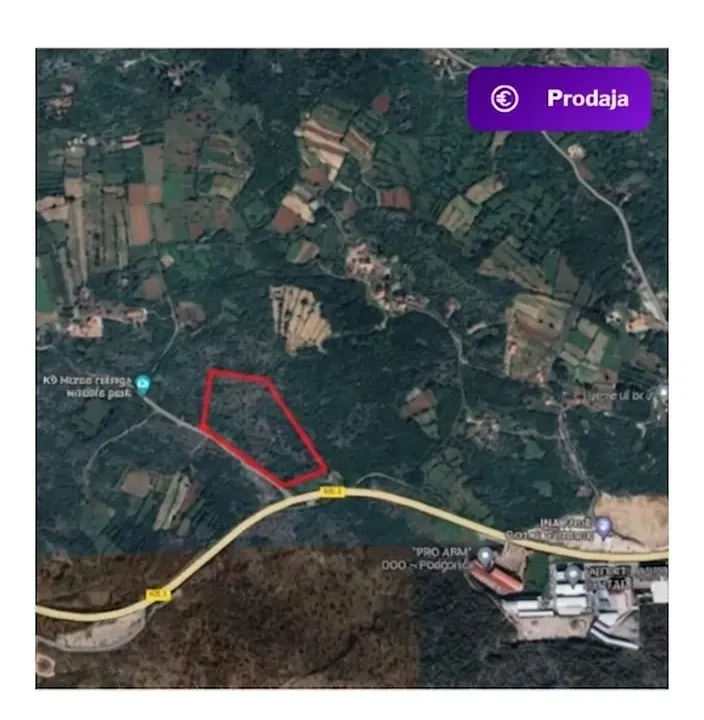 Sale, land lot, 30414m², Lješanska Nahija, Podgorica