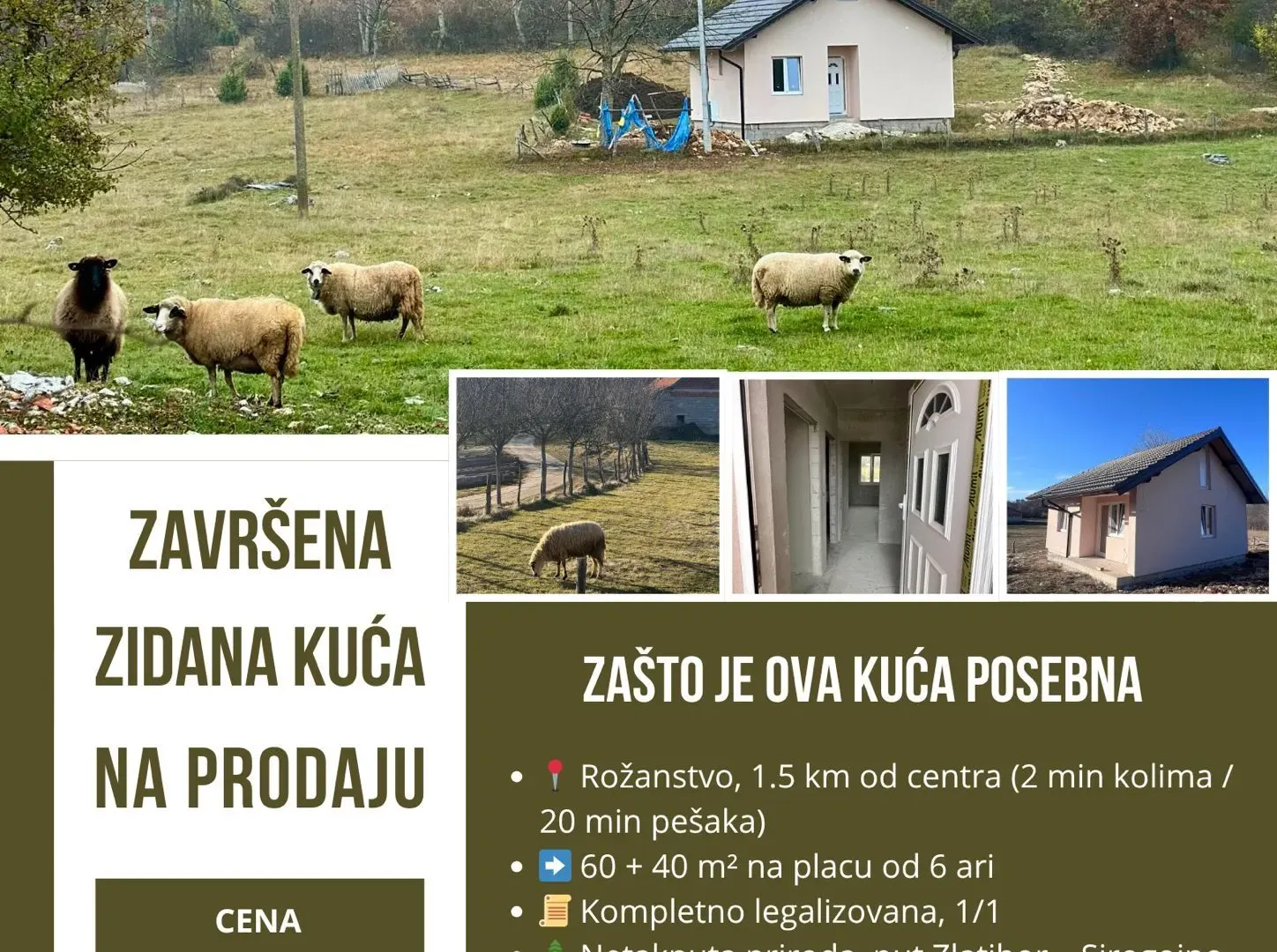Prodaja, kuća, 60m², Centar, Zlatibor