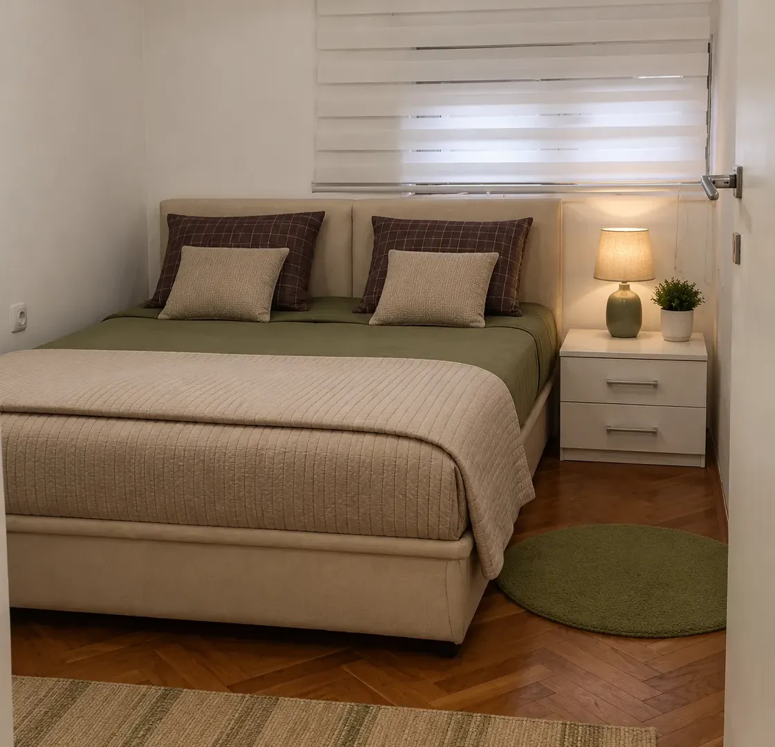 Rent, one bedroom apartment, 35m², Preko Morače, Podgorica