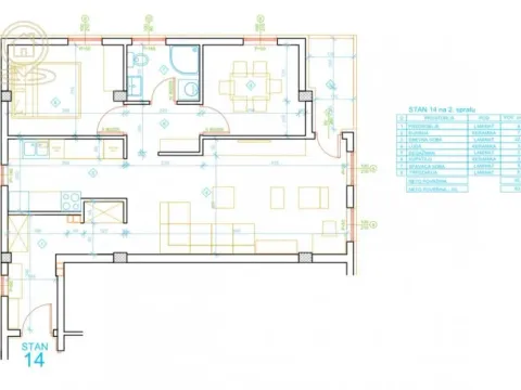 Sale, two bedroom apartment, 64m², Apelovac, Niš - image 3
