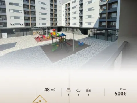 Izdavanje, jednosoban stan, 48m², Stari Aerodrom, Podgorica