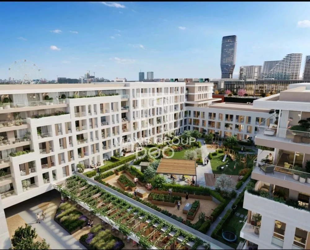 Sale, two bedroom apartment, 52m², Savski Venac, Beograd