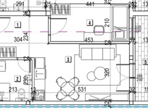 Sale, two bedroom apartment, 43m², Batajnica, Beograd - image 2