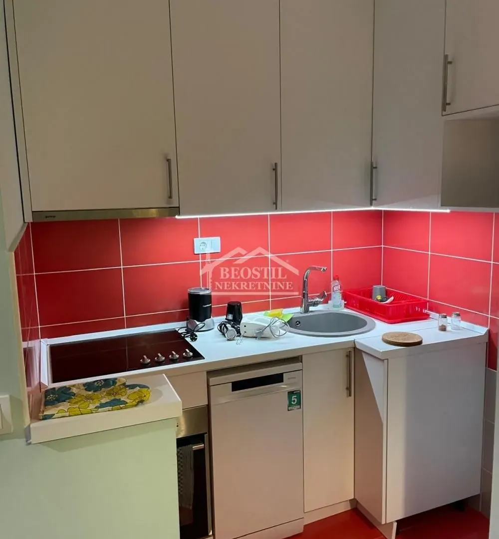 Rent, two bedroom apartment, 44m², Novi Beograd Blok 21, Novi Beograd Sve Podlokacije