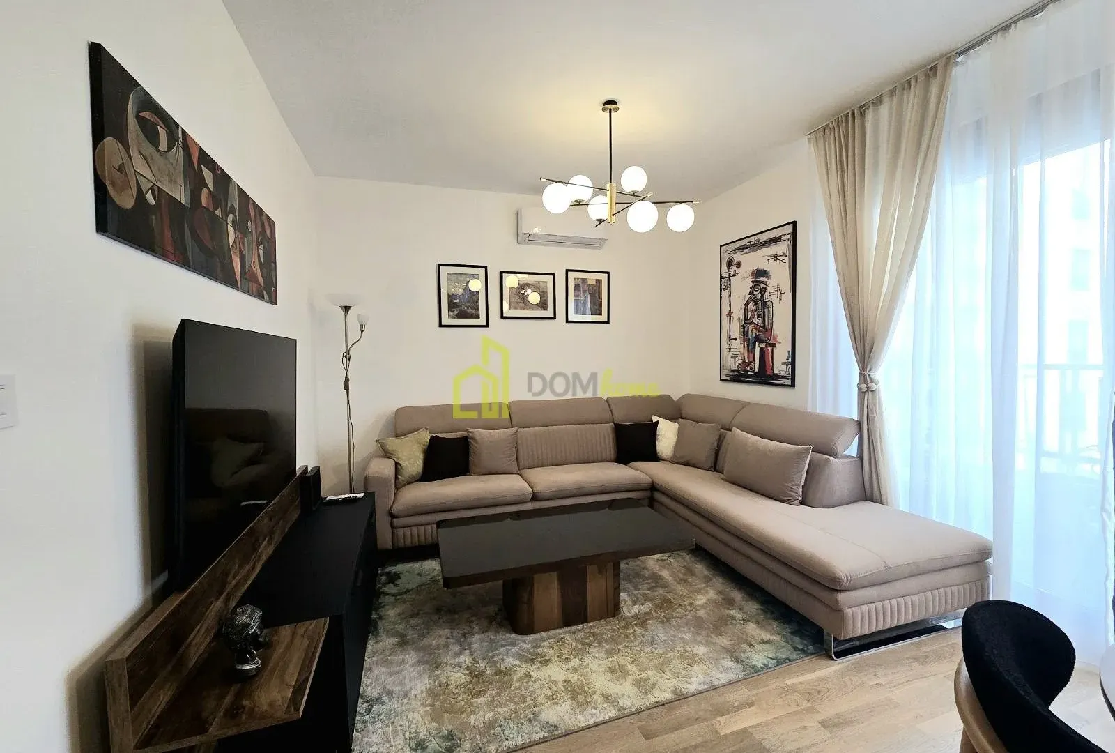Rent, two bedroom apartment, 57m², Gorica C, Podgorica