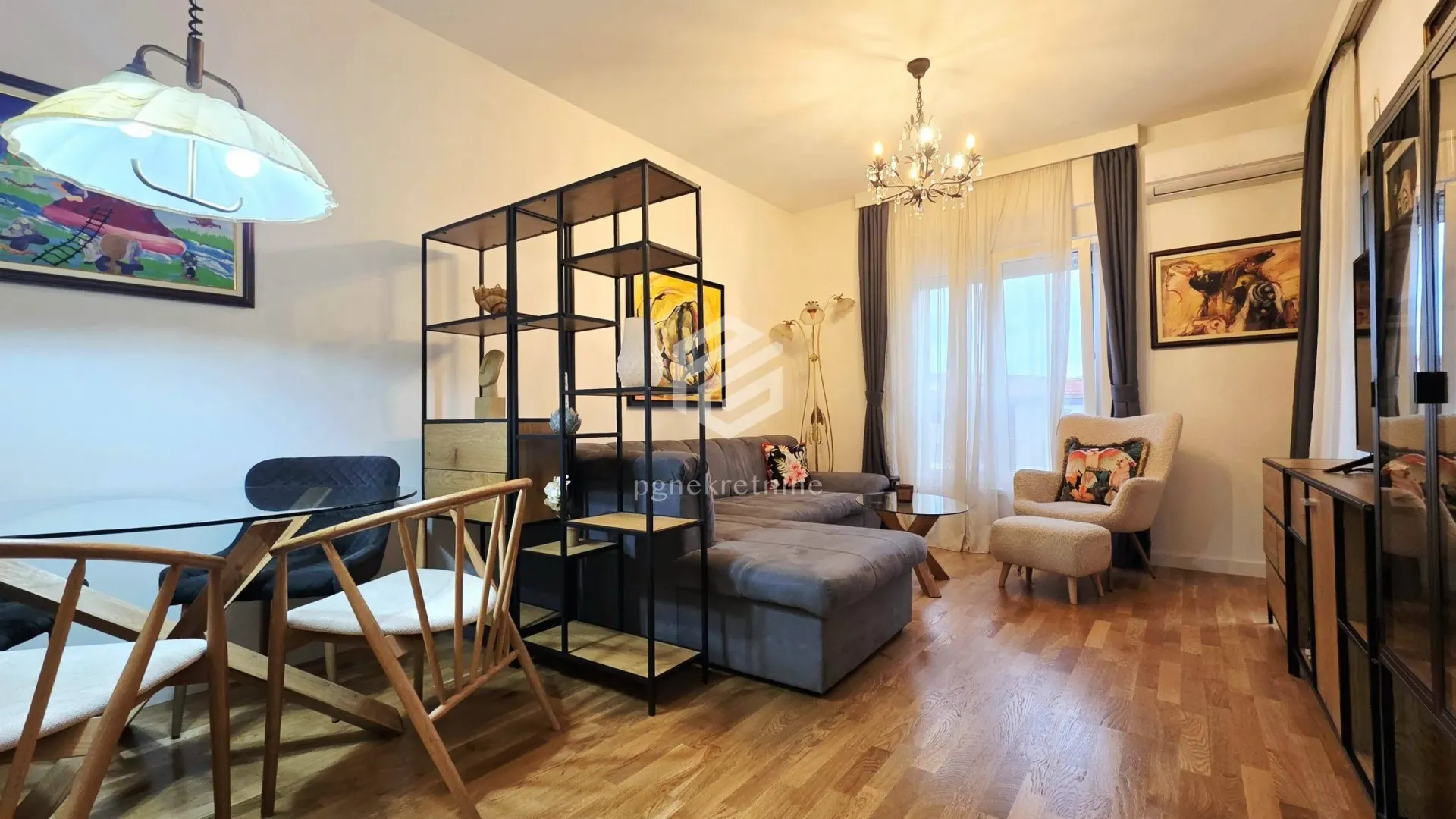 Rent, one bedroom apartment, 46m², Zabjelo, Podgorica