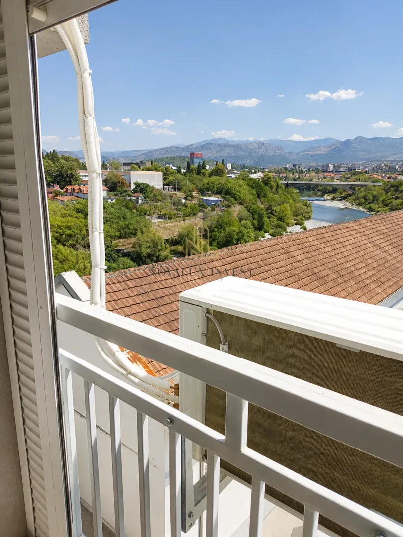 Rent, one bedroom apartment, 46m², Krivi Most, Podgorica