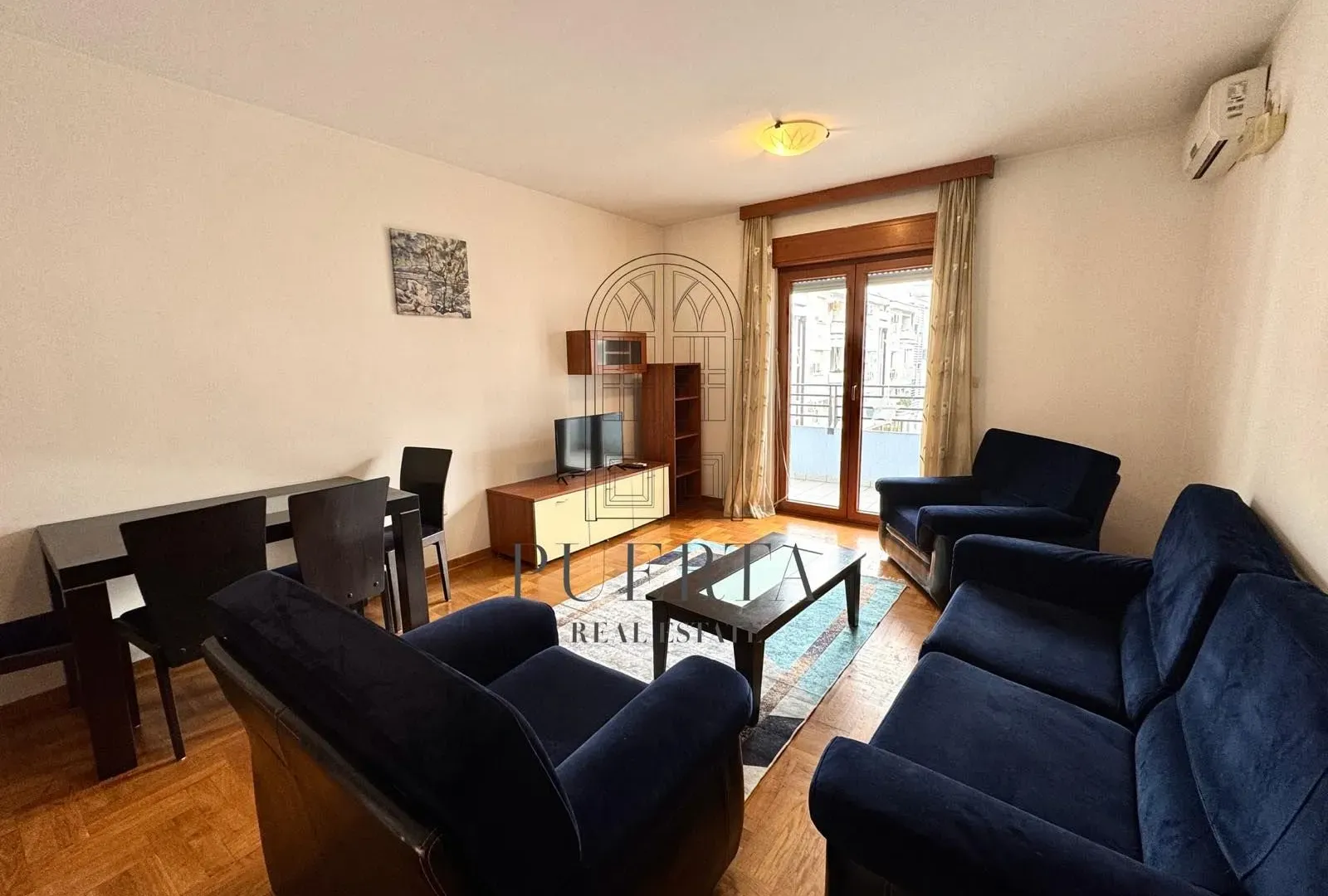 Izdavanje, jednosoban stan, 59m², Preko Morače, Podgorica