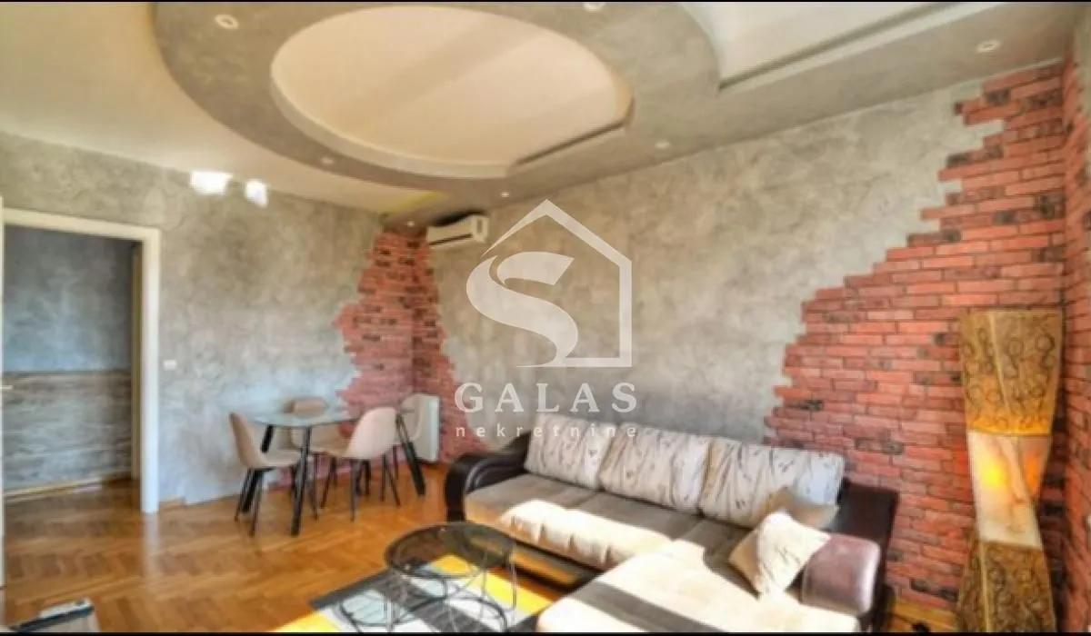 Rent, two bedroom apartment, 55m², Savski Venac, Beograd