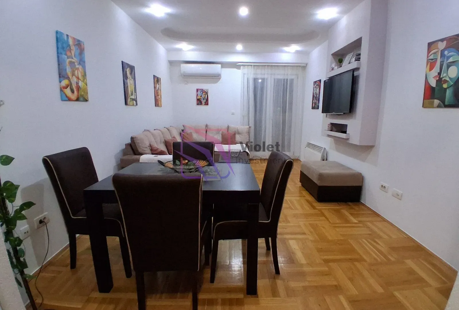 Rent, two bedroom apartment, 74m², Pobrežje, Podgorica