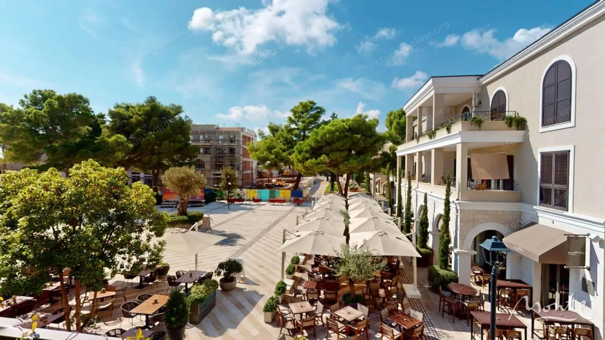 Prodaja, jednosoban stan, 48m², Luštica Bay, Tivat