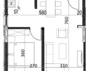 Prodaja, jednosoban stan, 42m², Radanovići, Kotor - image 3