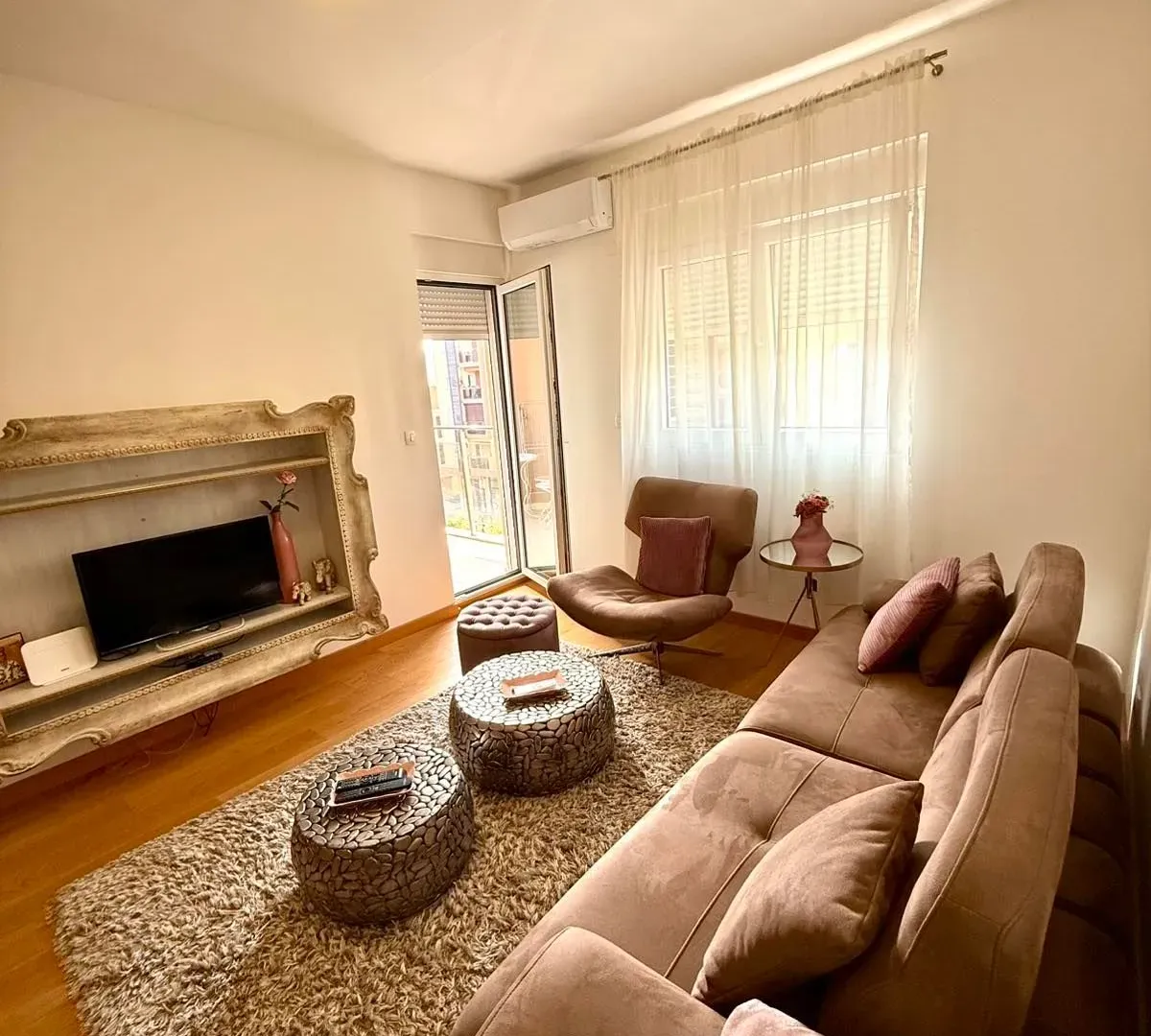 Rent, one bedroom apartment, 48m², New City, Podgorica