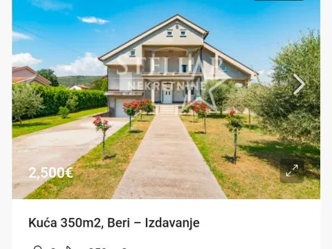 Izdavanje, kuća, 350m², Beri, Podgorica - image 2