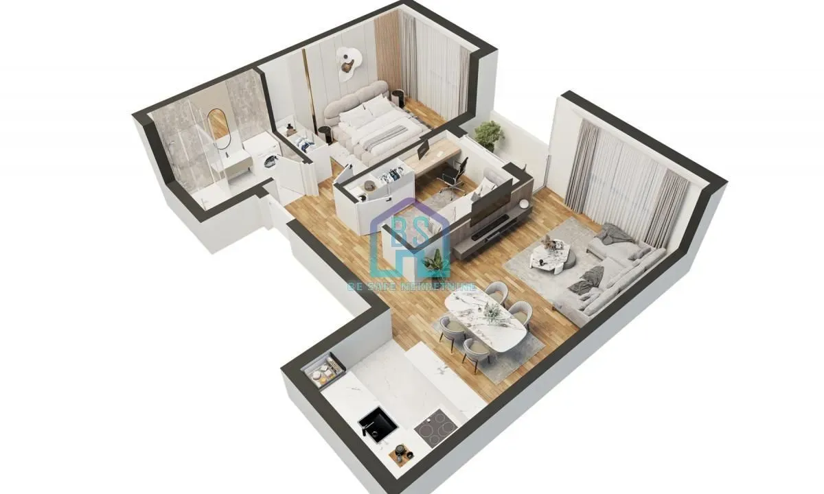 Prodaja, dvosoban stan, 53m², Adice, Novi Sad Sve Podlokacije