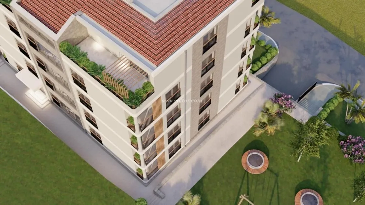 Prodaja, dvosoban stan, 80m², Kalimanj, Tivat