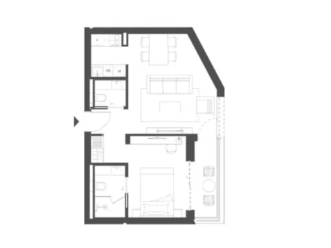 Prodaja, stan, 47m², Tivat, Crna Gora - image 3