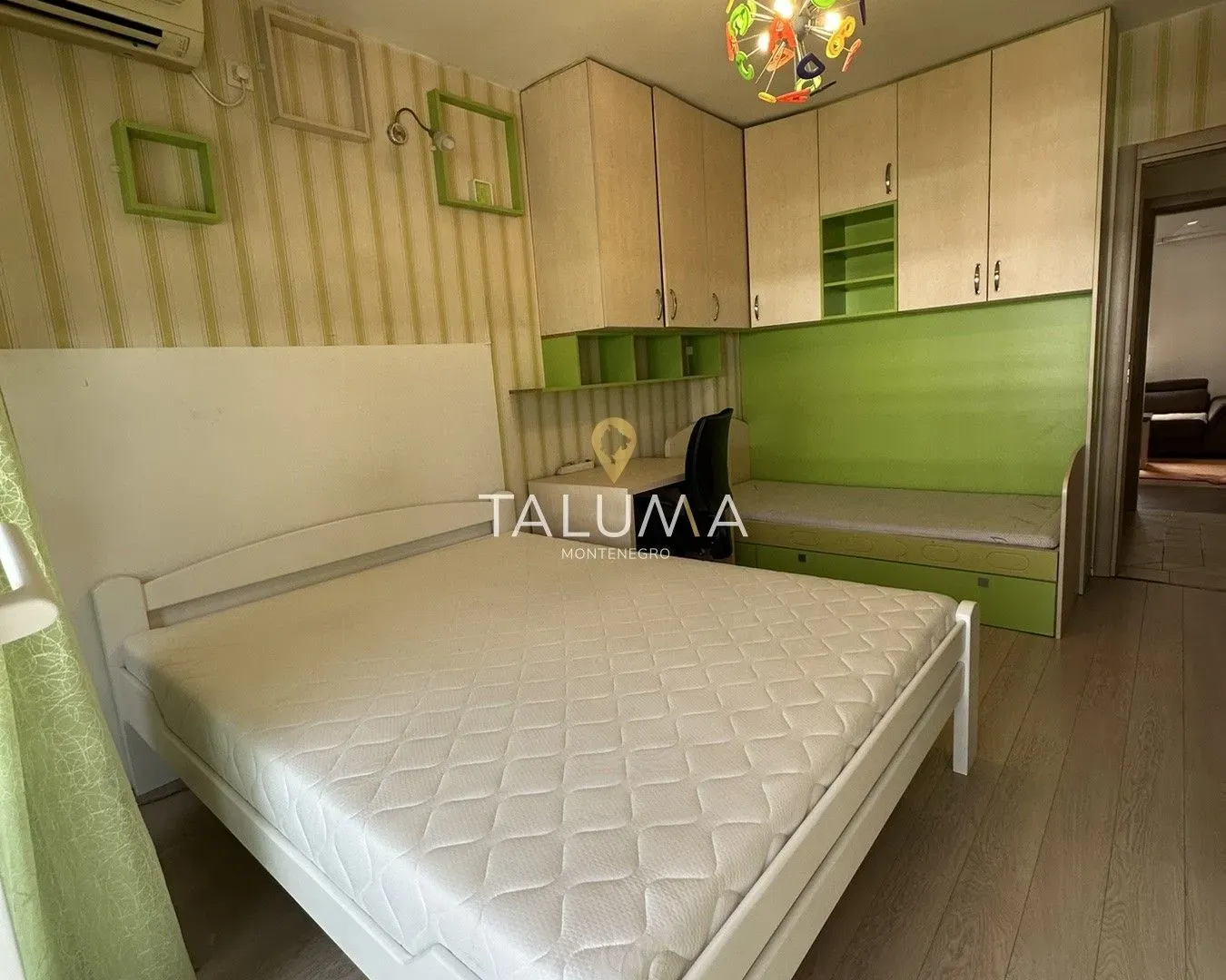 Rent, one bedroom apartment, 54m², Preko Morače, Podgorica