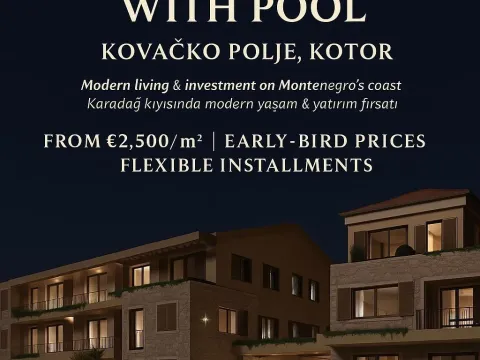 Sale, one bedroom apartment, 38m², Radanovići, Kotor - image 2