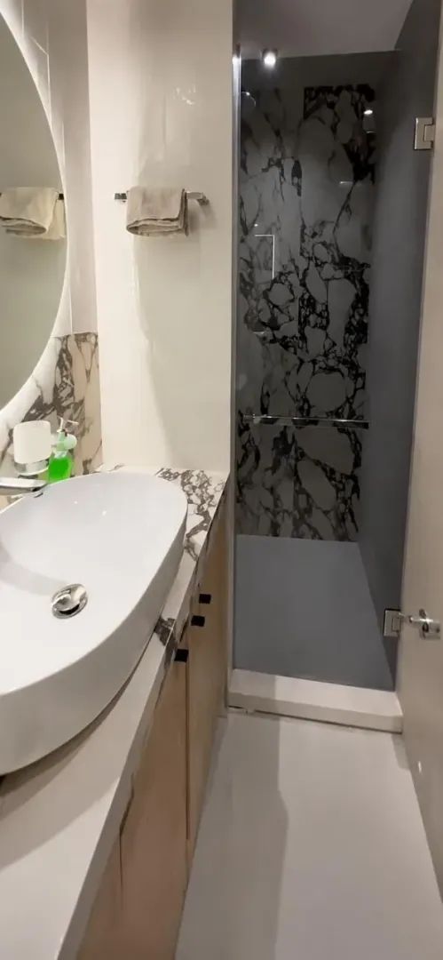 Rent, two bedroom apartment, 82m², Blok 5, Podgorica