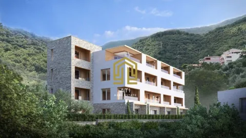 Eksterijer moderne stambene zgrade okružene zelenilom. - image 13